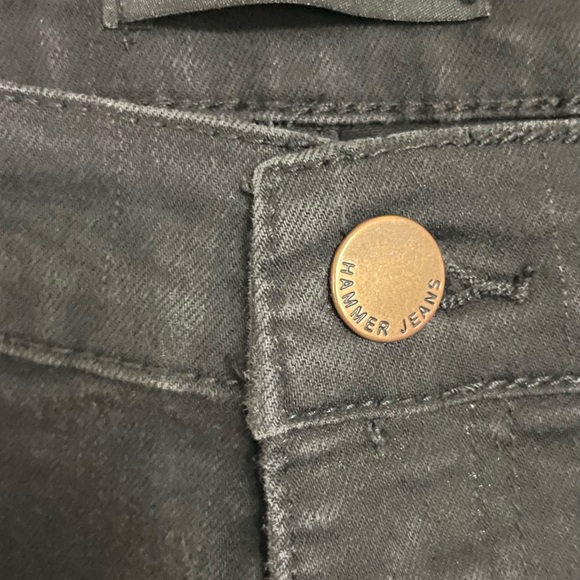 Black Mega Flare Jeans - Picture 2 of 3